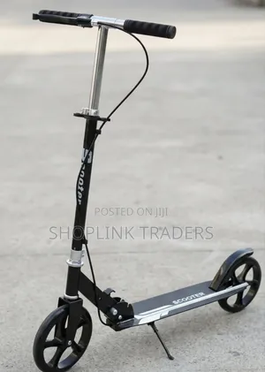 Foldable Kick Scooter With Handbrake