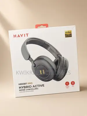 HAVIT H655BT PRO ANC Wireless Over Ear Noise Cancelling Headphones