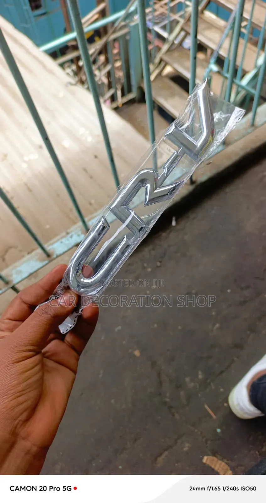 Honda Chrome CR_V Rear Trunk Emblem Badge