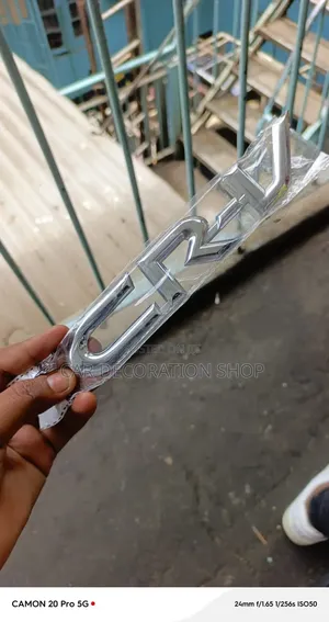 Honda Chrome CR_V Rear Trunk Emblem Badge