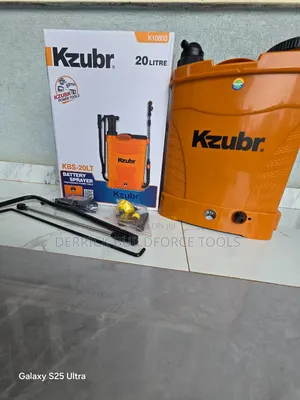 Kzubr 20litres Cordless Knapsack 2 In1