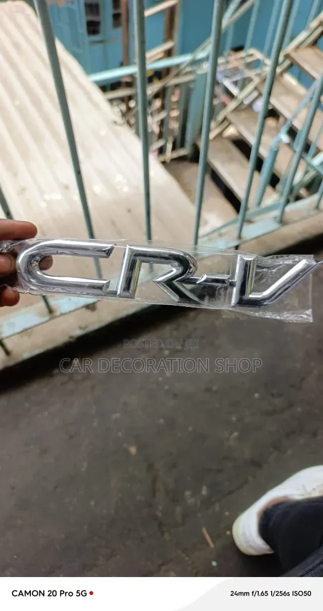 Exterior Car CR_V Replacement Lettering Badge