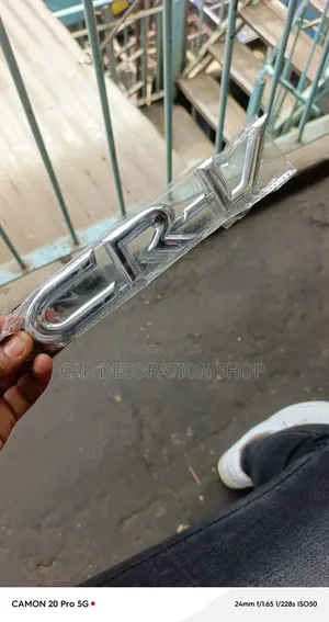 Exterior Car CR_V Replacement Lettering Badge