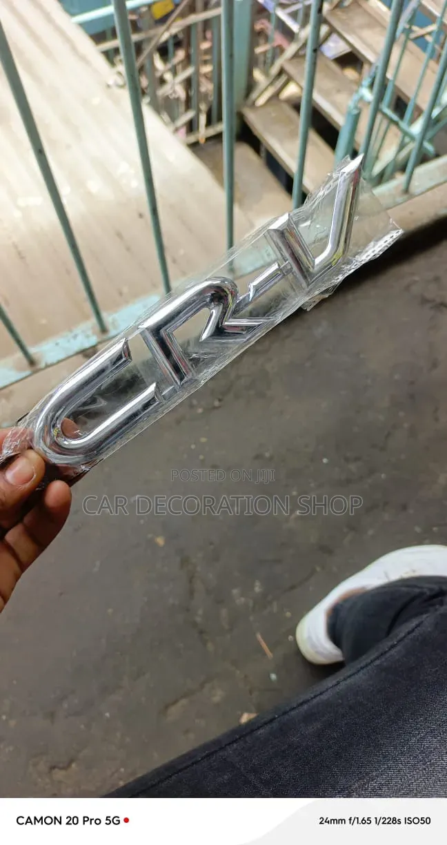 Exterior Car CR_V Replacement Lettering Badge