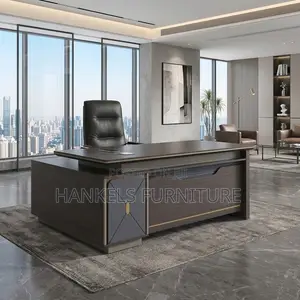 1.6m L-Shaped Manager Desk
