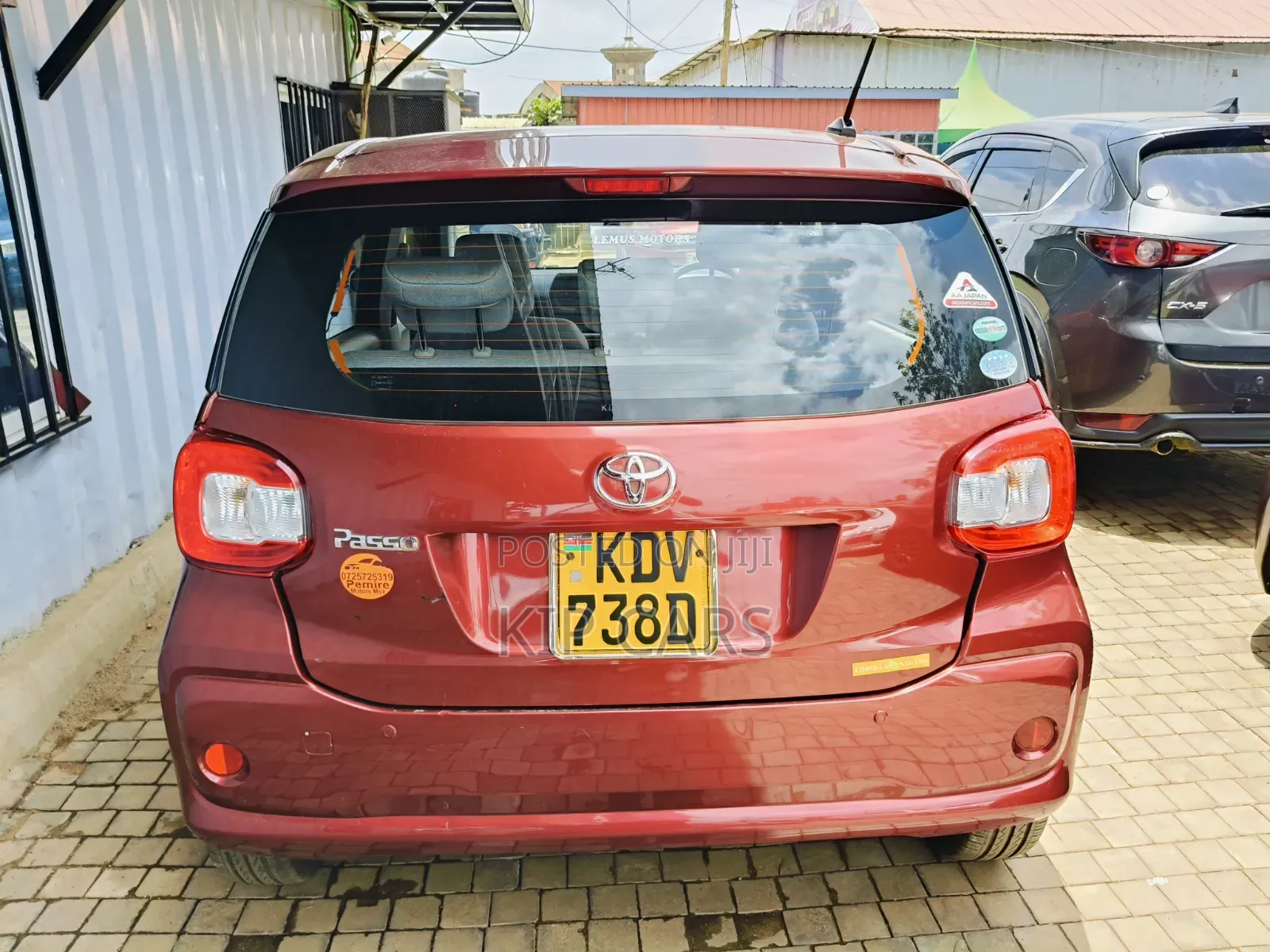 Toyota Passo 1.0 FWD 2018 Maroon