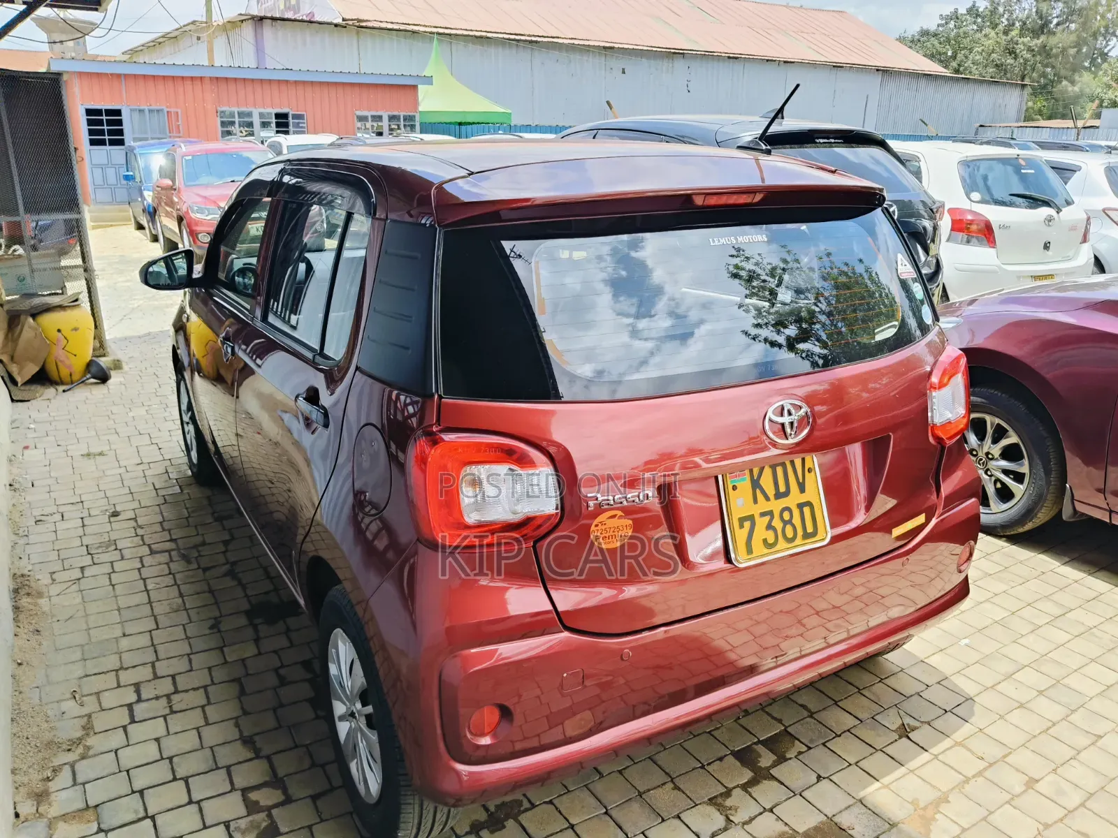 Toyota Passo 1.0 FWD 2018 Maroon