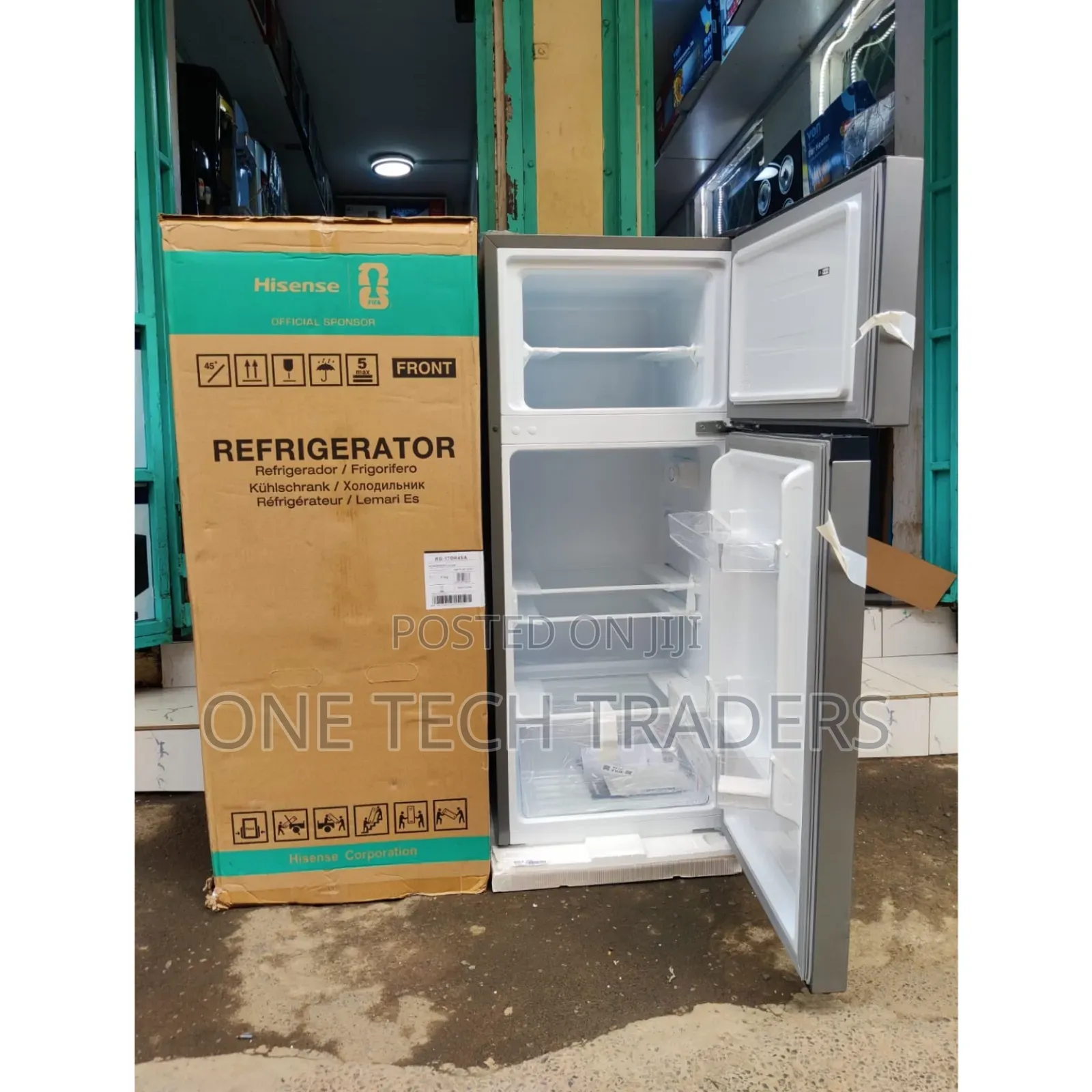 Hisense Fridge 121Litres
Double Door