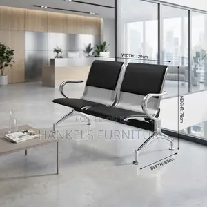 Modern 2 Seater Waiting Chair
