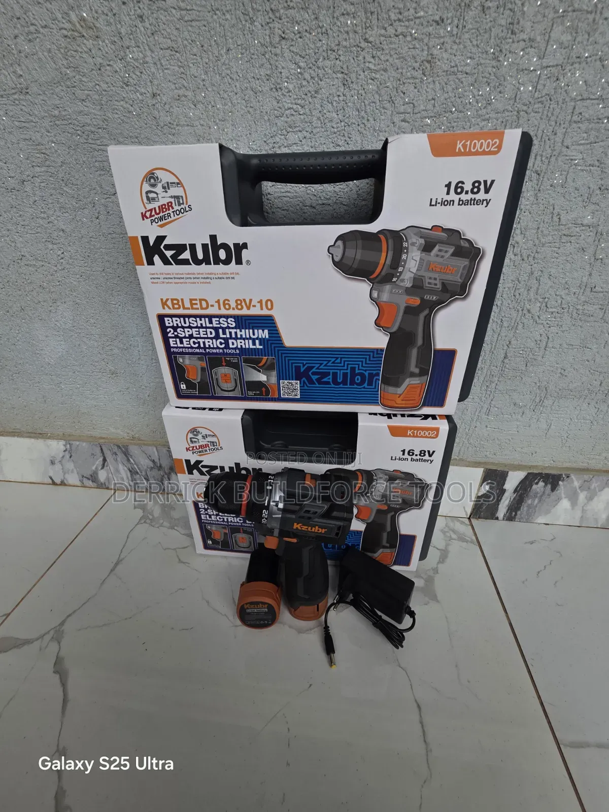 Kzubr 16.8v Cordless Drill