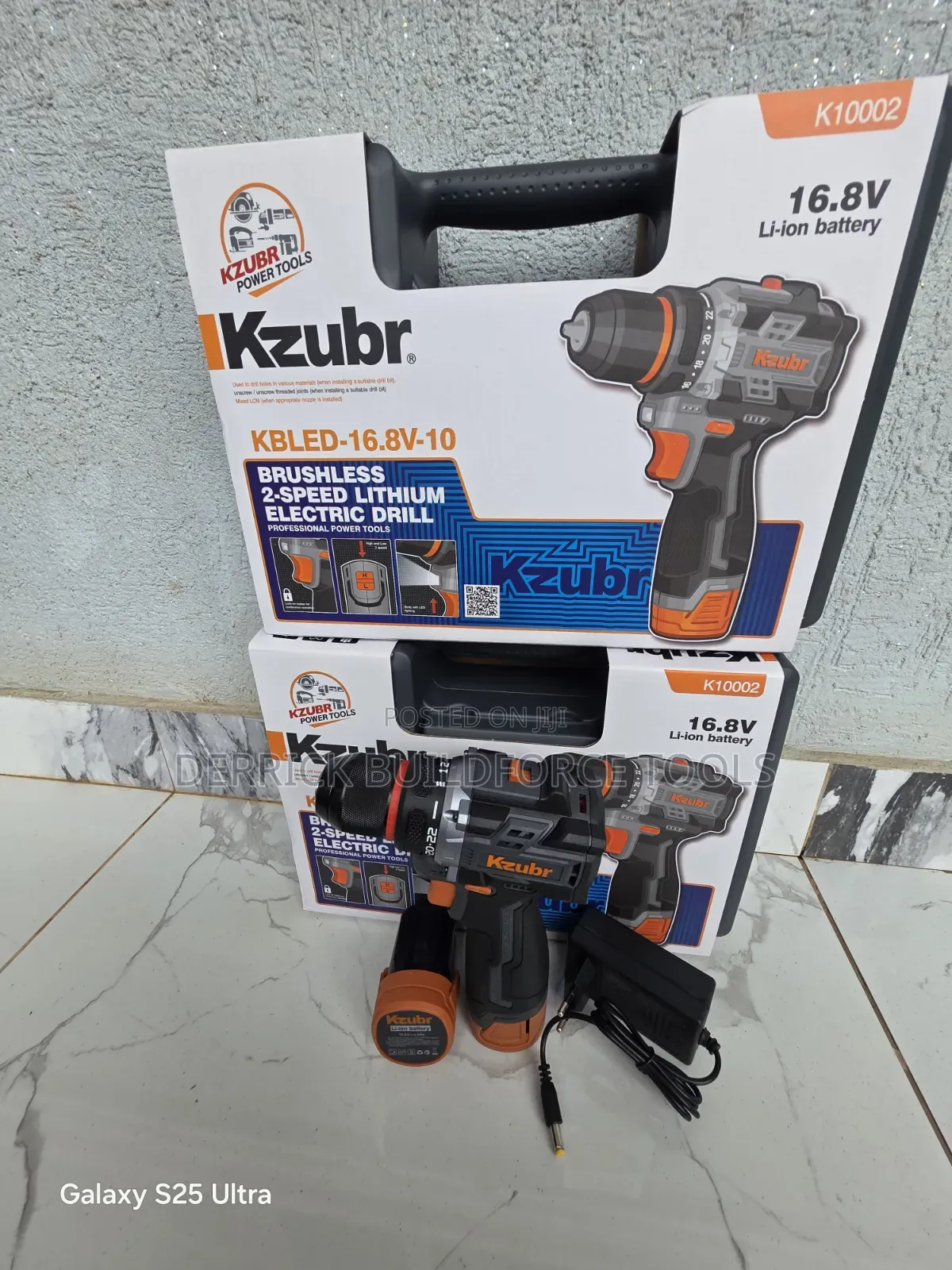 Kzubr 16.8v Cordless Drill