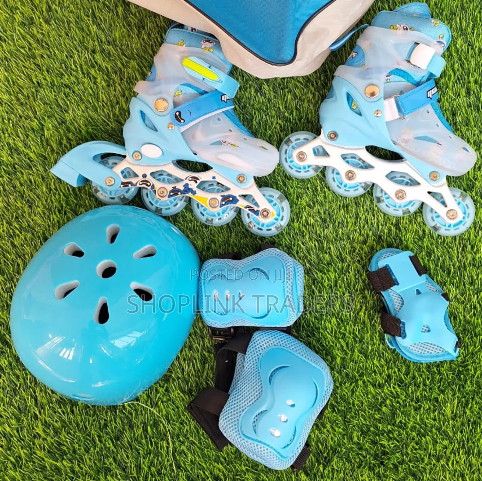 Skating Shoes Complete Set Skating With Guard N Helmet
