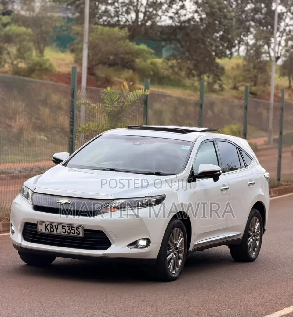 Toyota Harrier 2014 White