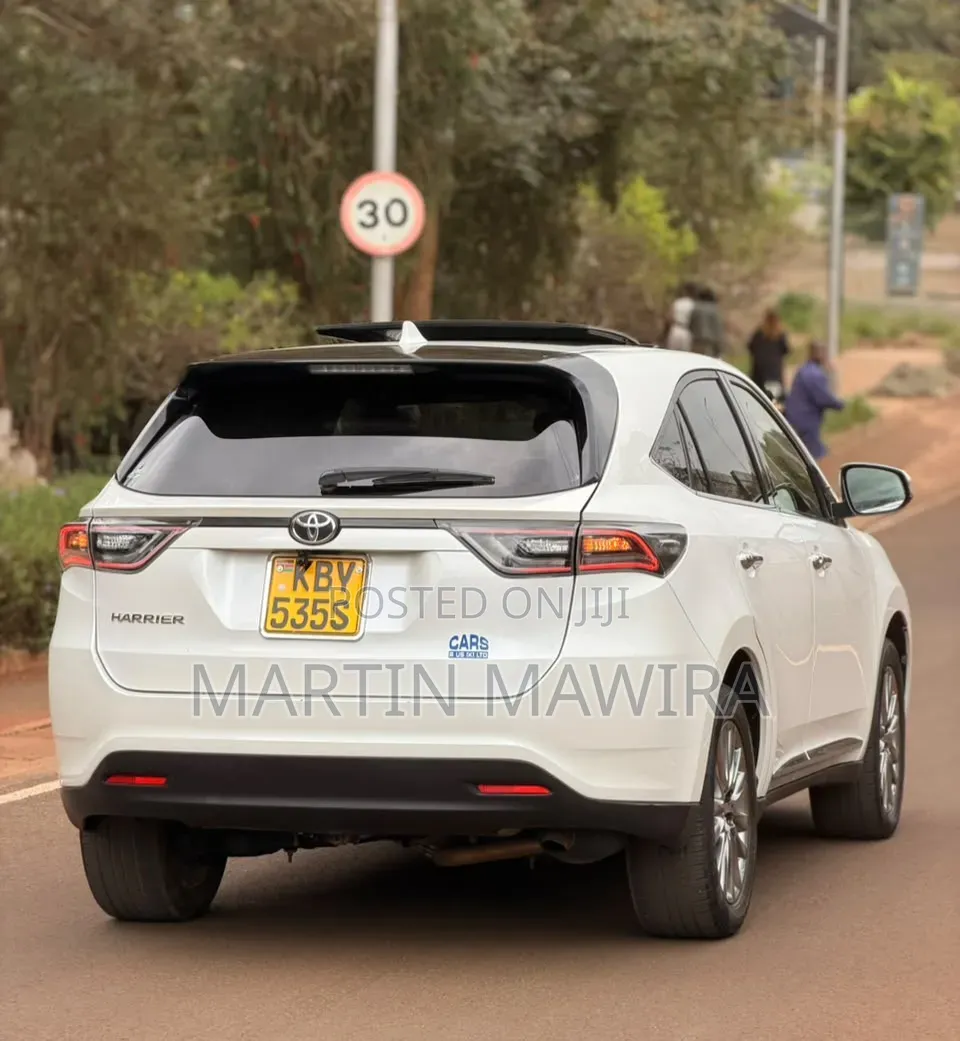 Toyota Harrier 2014 White