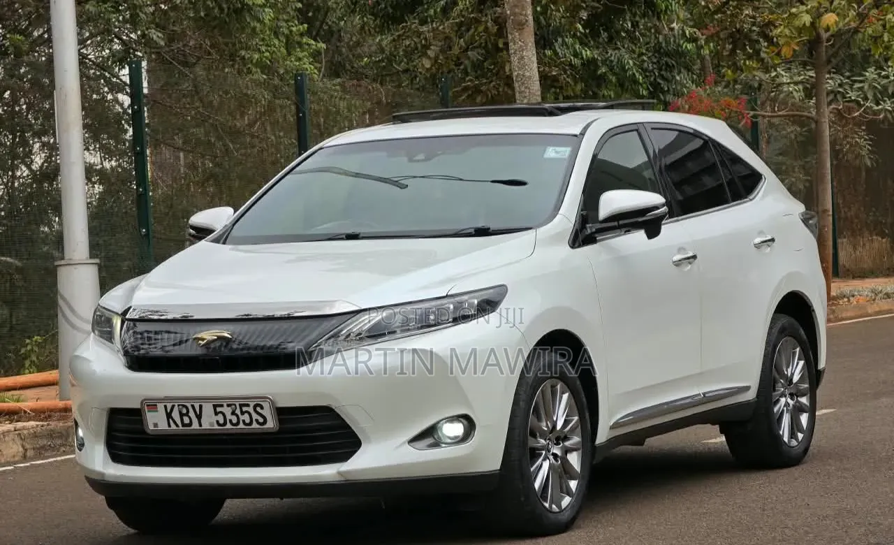 Toyota Harrier 2014 White