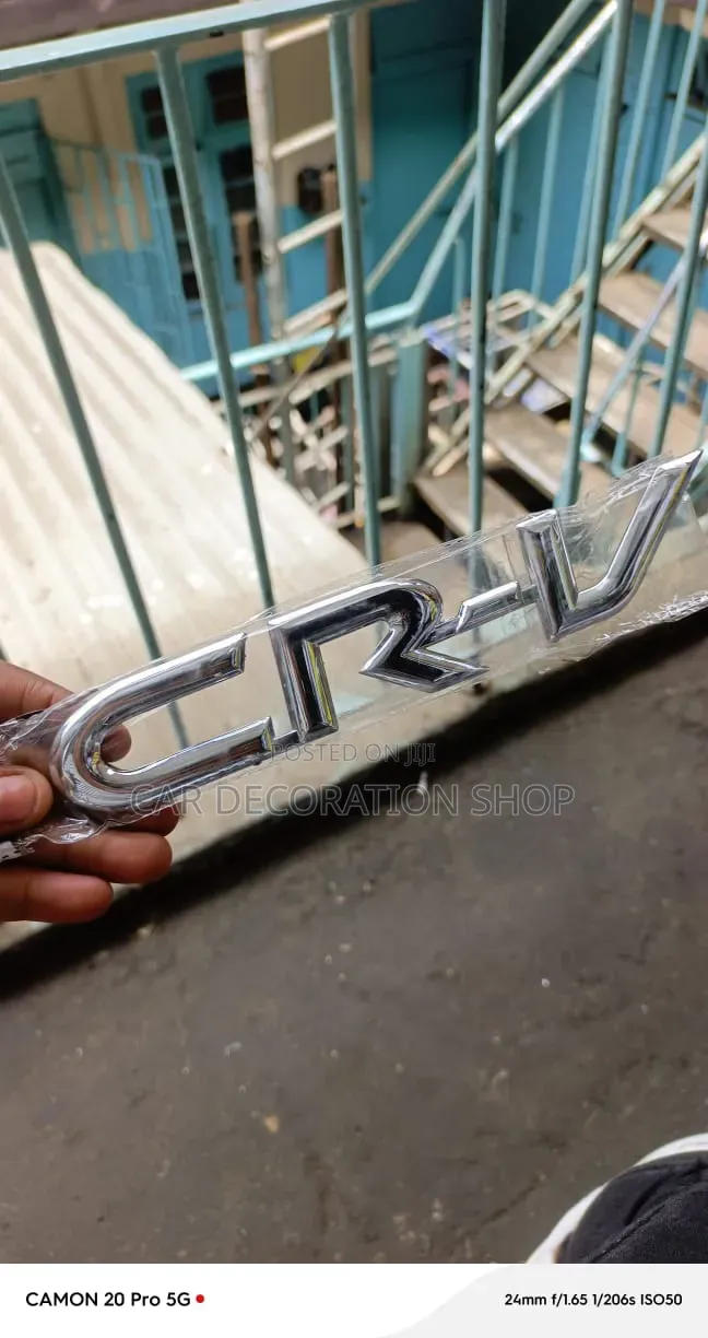 Honda CR_V Rear Trunk 3D Tailgate Letter Badge