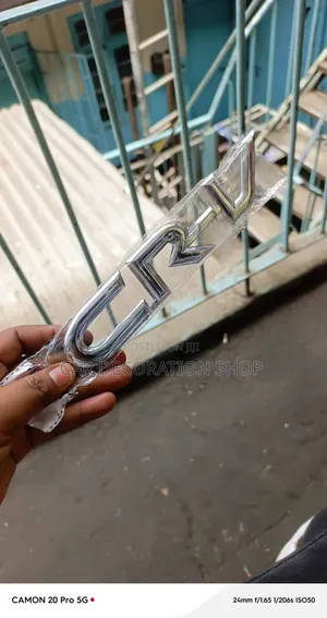 Honda CR_V Rear Trunk 3D Tailgate Letter Badge