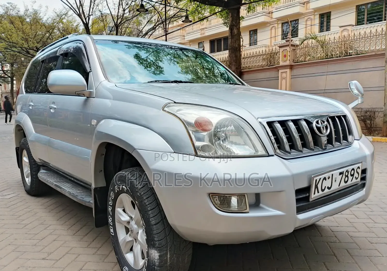 Toyota Land Cruiser Prado 2007 Silver