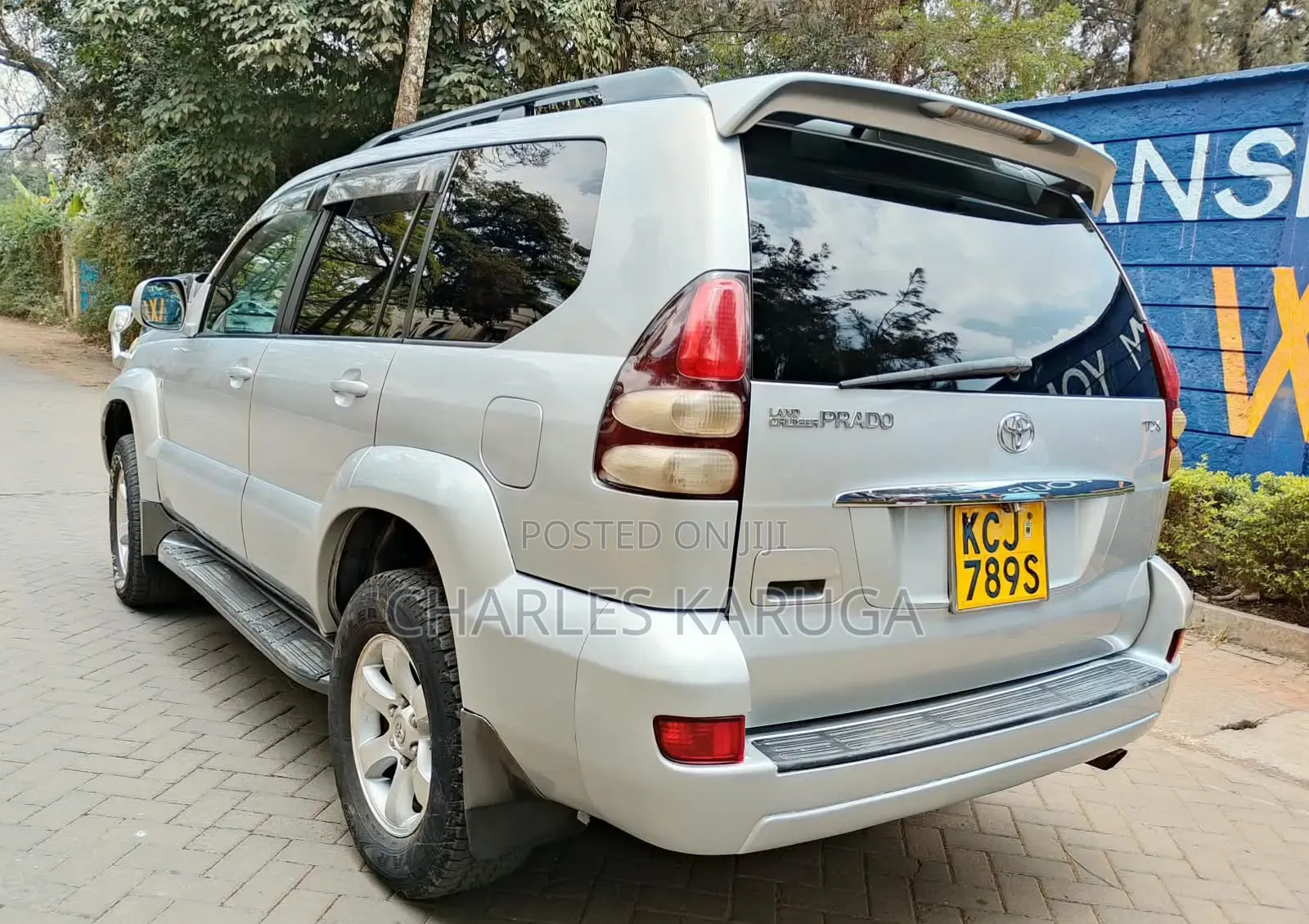 Toyota Land Cruiser Prado 2007 Silver