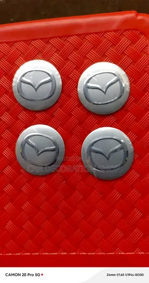 Self Adhesive Stick on Mazda Rim Logo Stickers