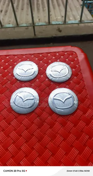 4pcs Mazda Weather Resistant Rim Stickers