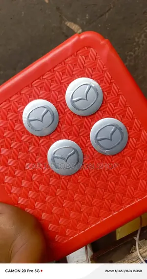 4pcs Mazda Weather Resistant Rim Stickers