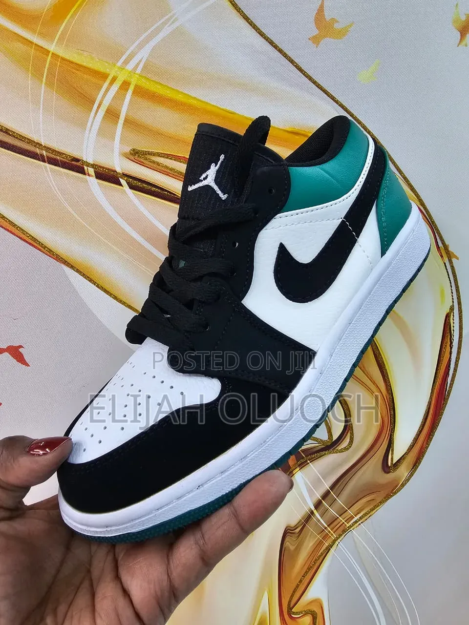 Air Jordan 1 Low 'Mystic Green ' Quality