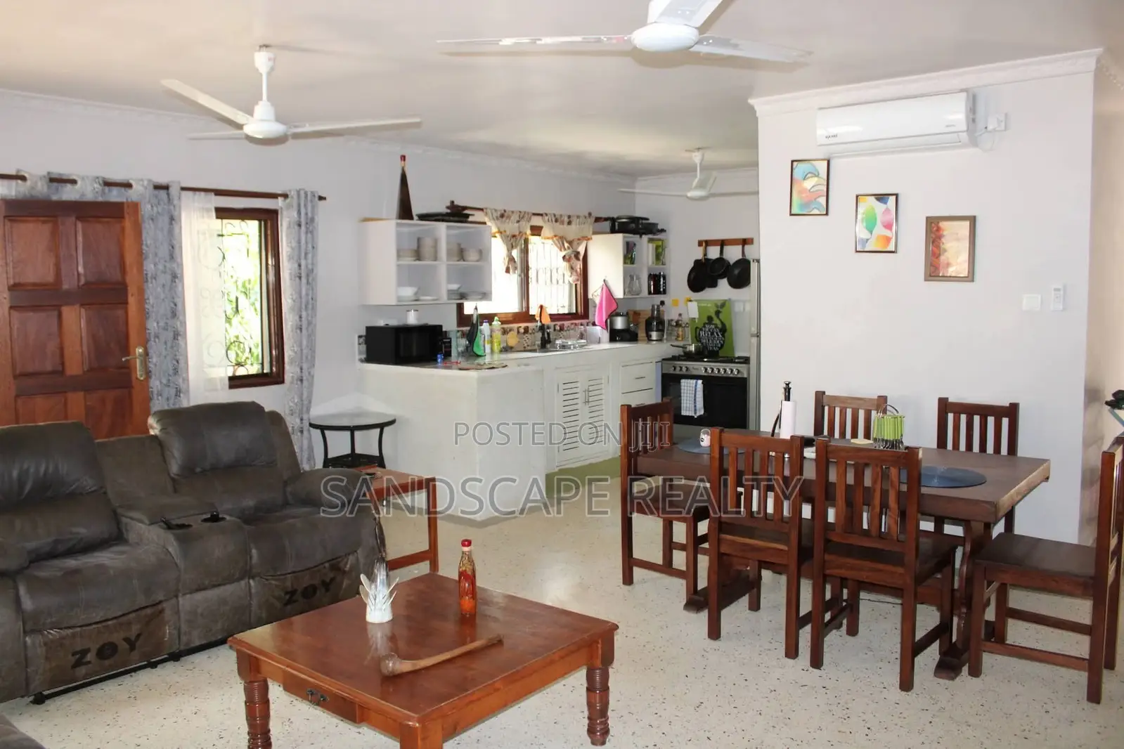 3bdrm Bungalow in Diani for sale