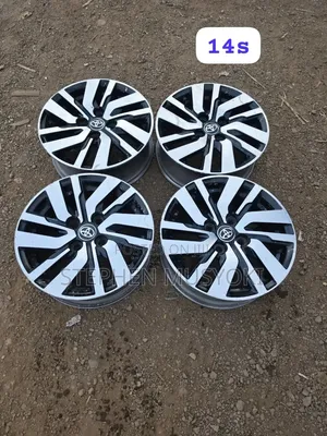Toyota Passo Blacksilver Size 14inch Wheels