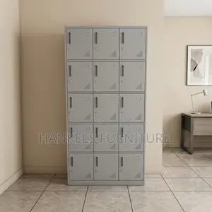 15 Door Steel Locker Cabinet