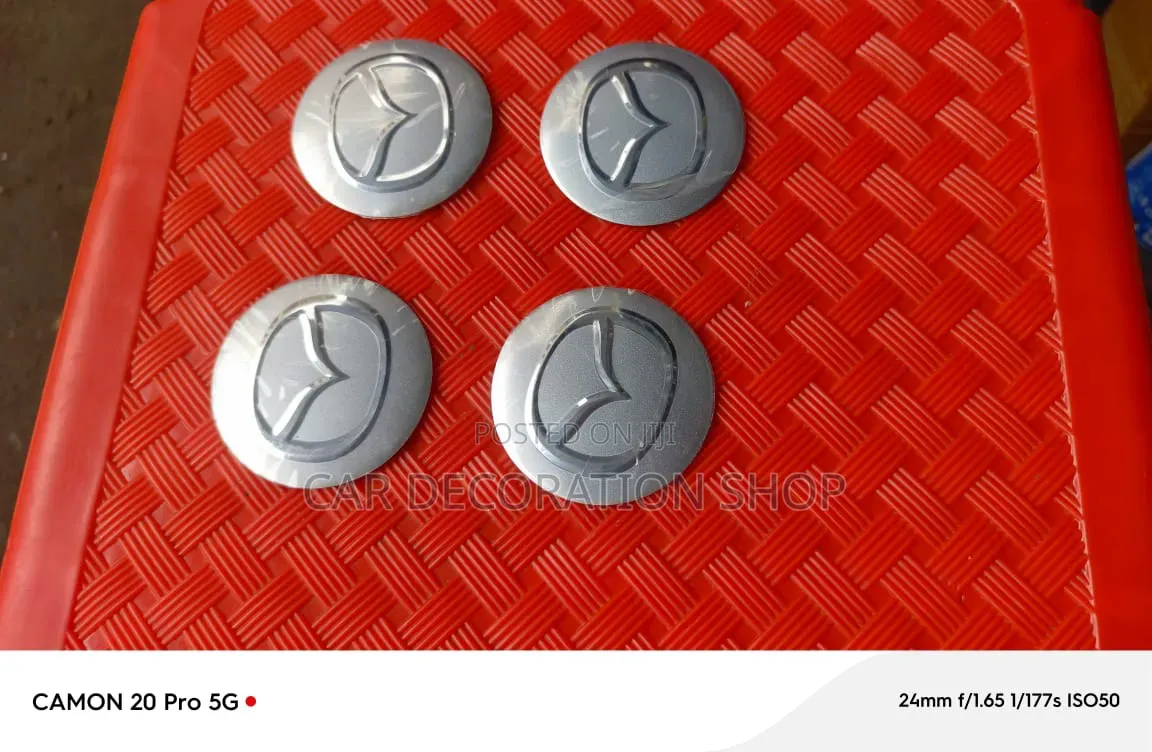 4pc Clean Finished Appearance Mazda Rim Stickers Universal Fit