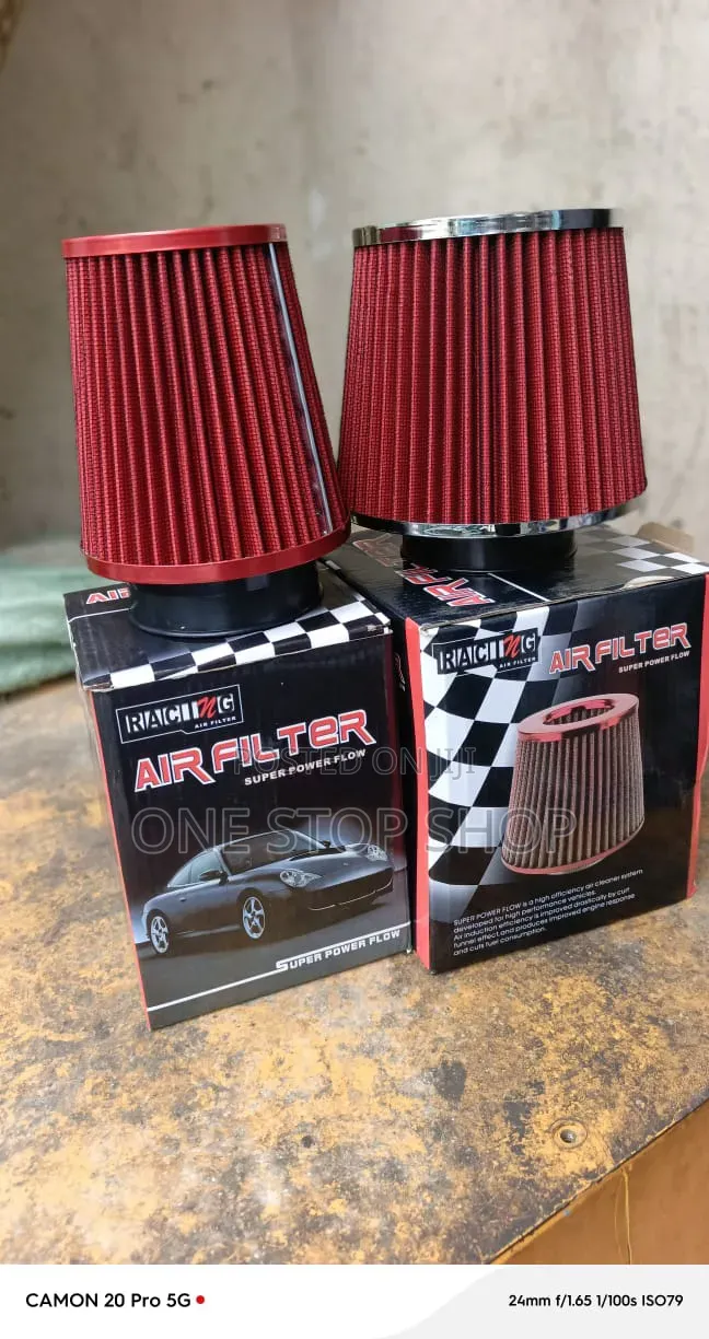 Cone Shaped Universal High Flow Racing Air Filter 3"