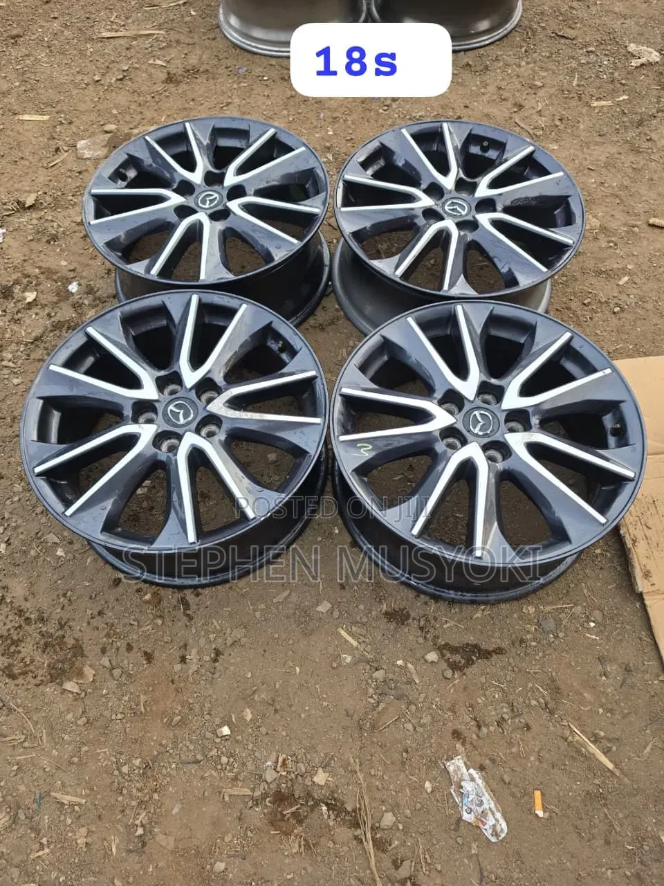 Mazda Cx-3, Atenza,axiela, Cx-5, Size 18inch Rims