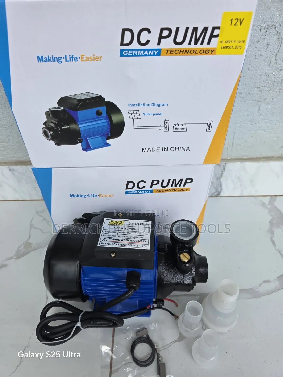 24v DC Booster Pump 280watts