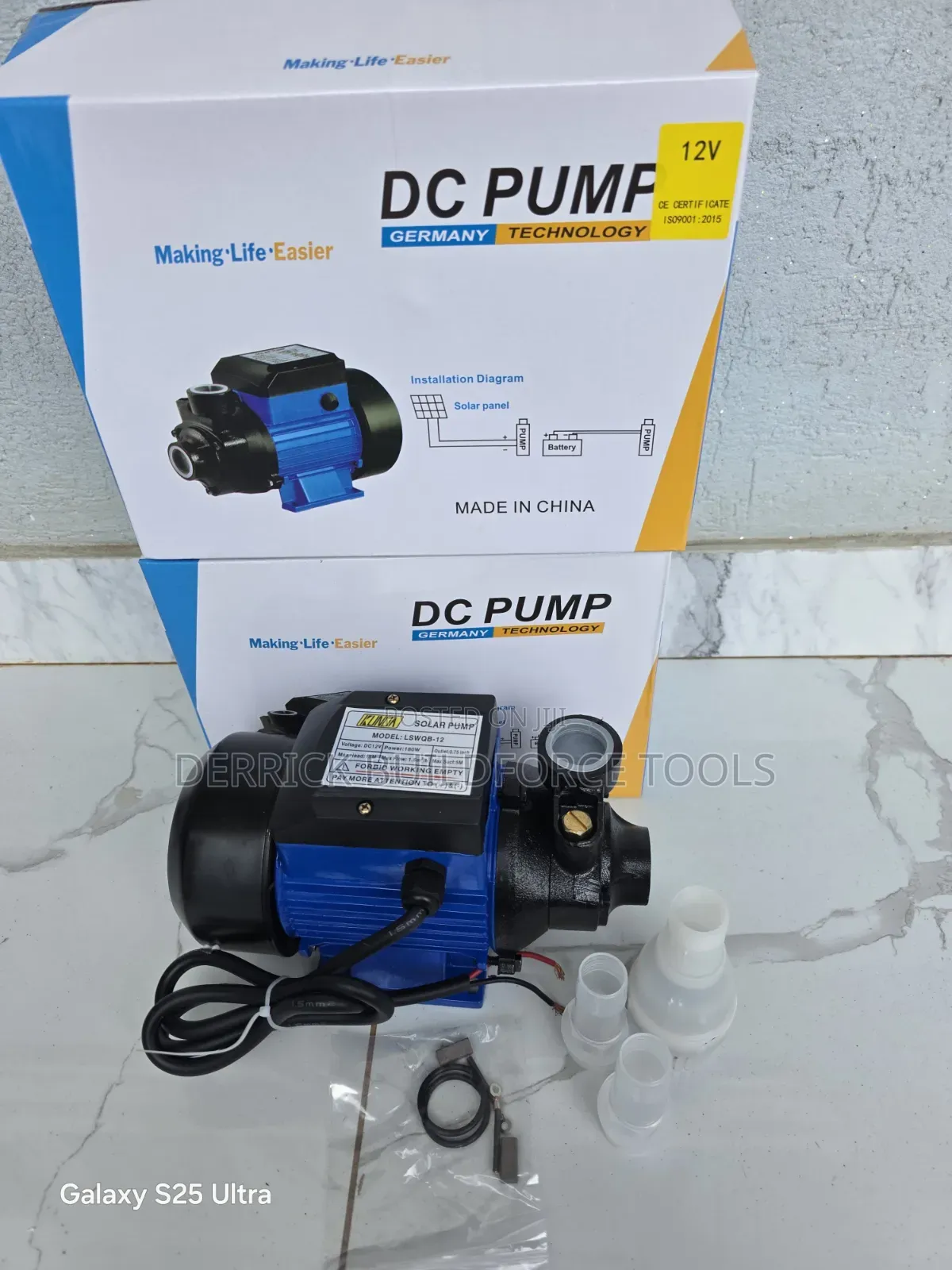 12v DC Booster Pump 180watts