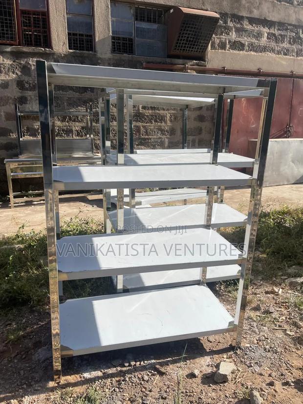 Stainless Rack, 4 Tiers