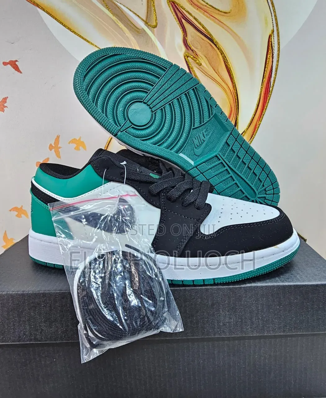 Air Jordan 1 Low 'Mystic Green ' Quality