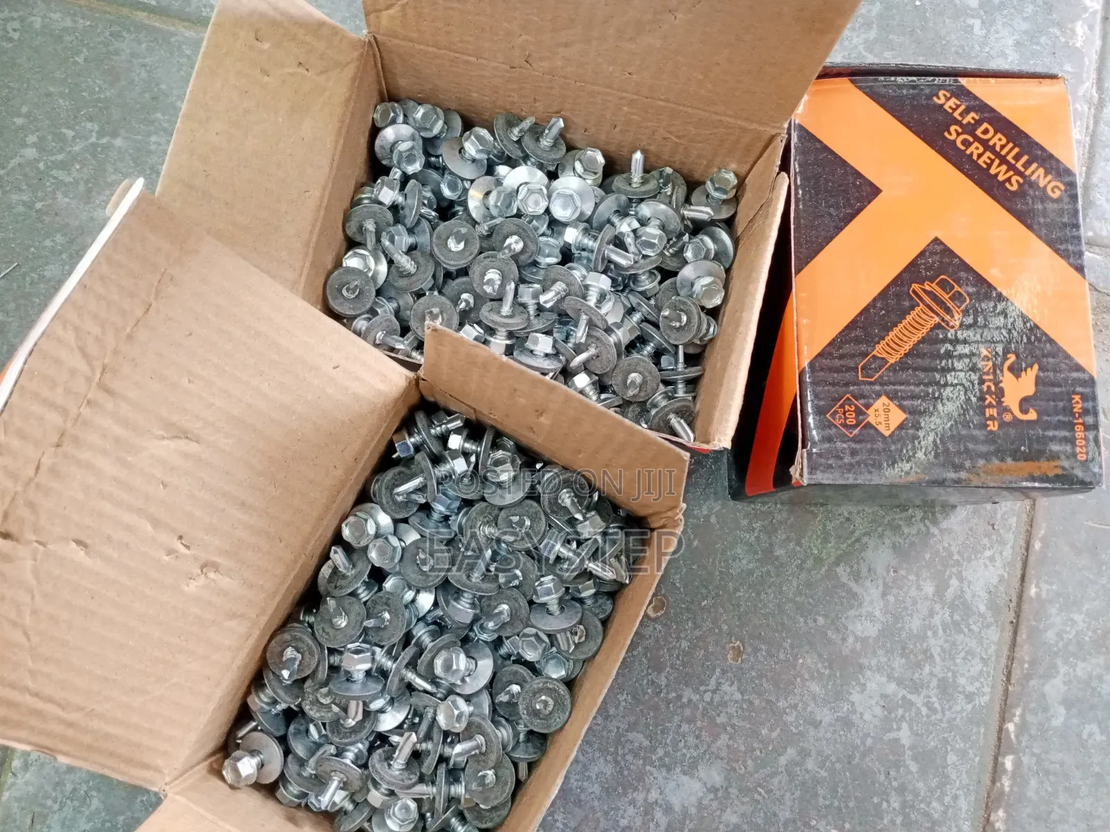 Hex Self Drilling Screws 3/4"/Self Tapping 200pcs a PKT