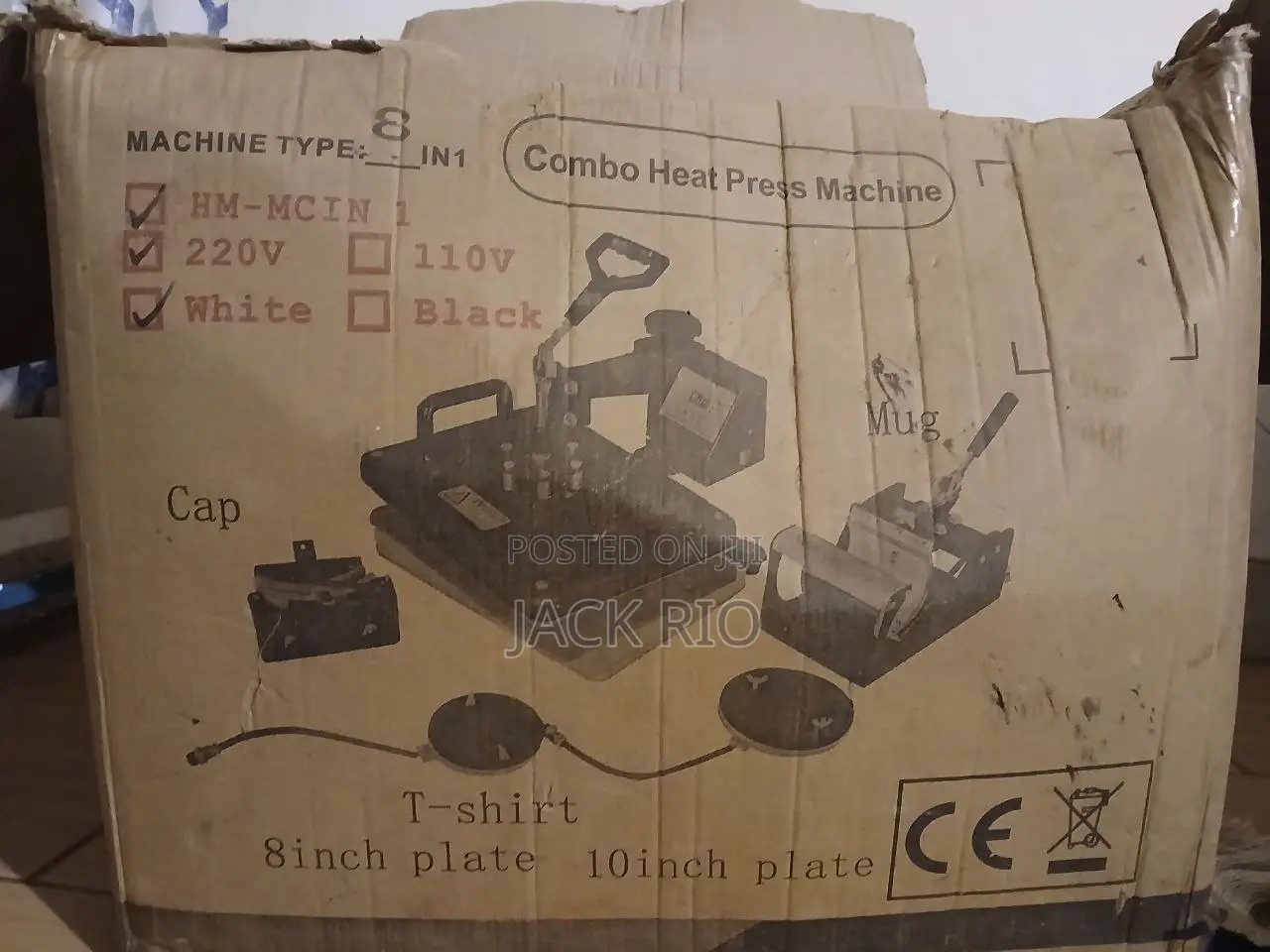 8-in-1 Multi-Function Sublimation Heat Press