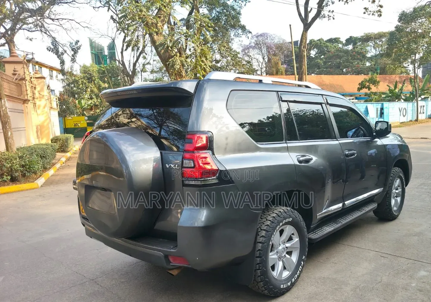 Toyota Land Cruiser Prado 3.0 190hp 2021 Gray
