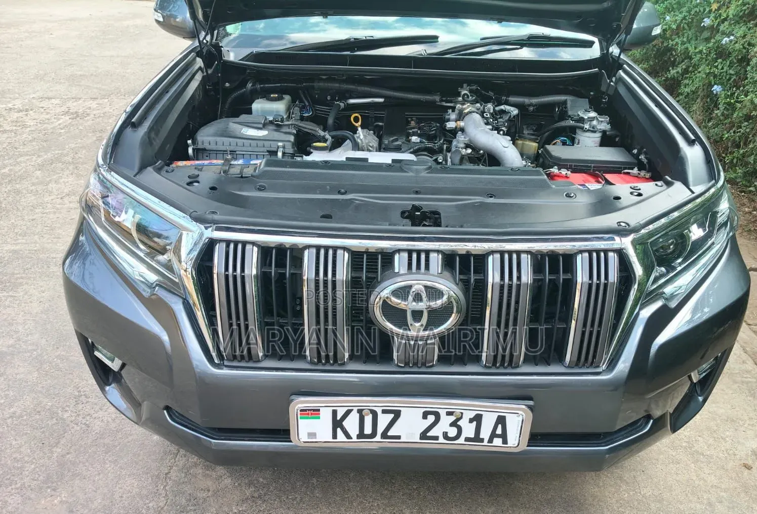 Toyota Land Cruiser Prado 3.0 190hp 2021 Gray