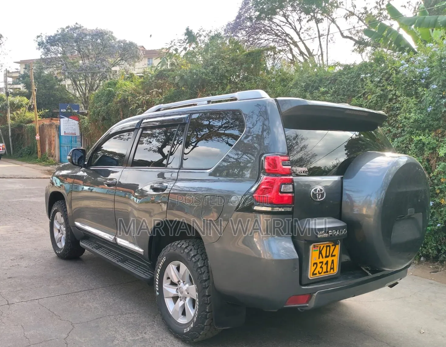 Toyota Land Cruiser Prado 3.0 190hp 2021 Gray