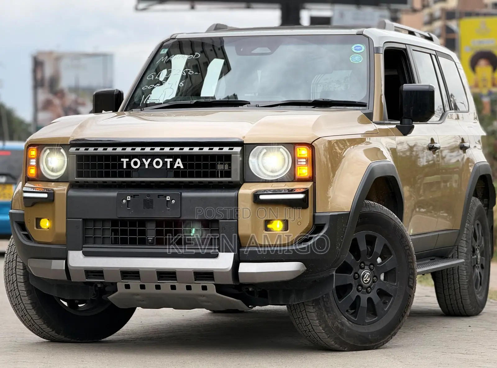 Toyota Land Cruiser LC250 2024 Yellow