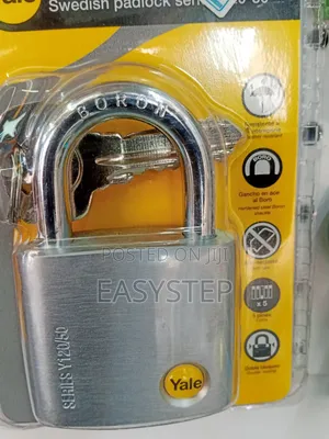 ORIGINAL Yale 50mm Security Padlock Boron Series Y120/50