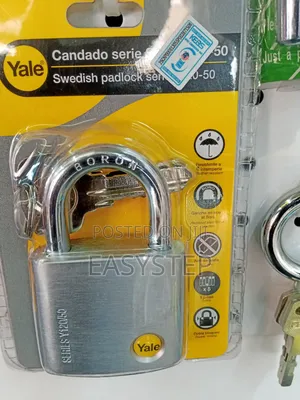 ORIGINAL Yale 50mm Security Padlock Boron Series Y120/50