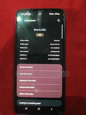 Samsung Galaxy A52s 5G 256 GB Purple