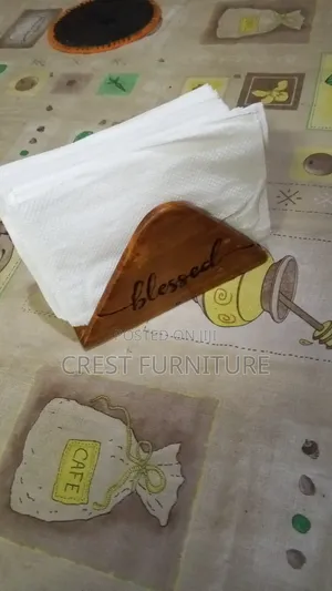 Wooden Serviette Napkin Holder