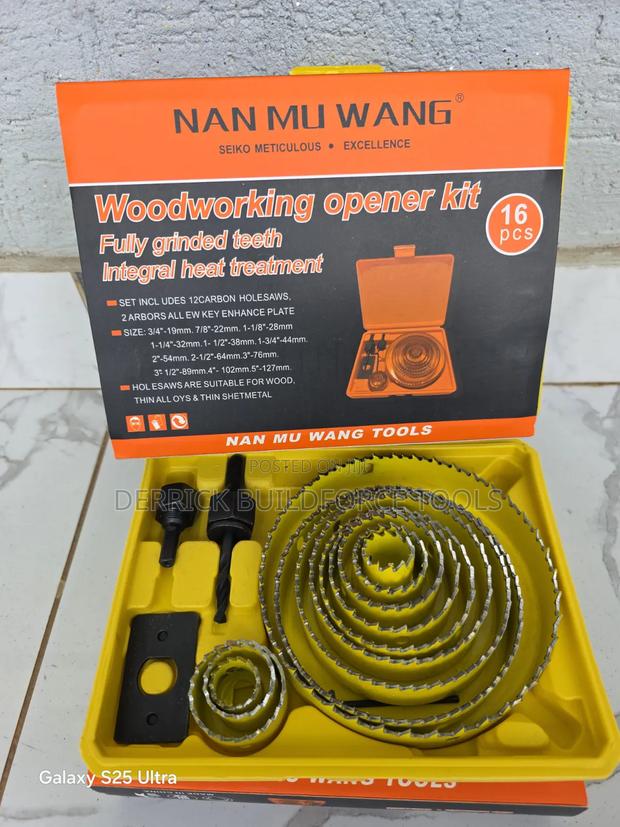 16pcs Holesaw Bits - main view