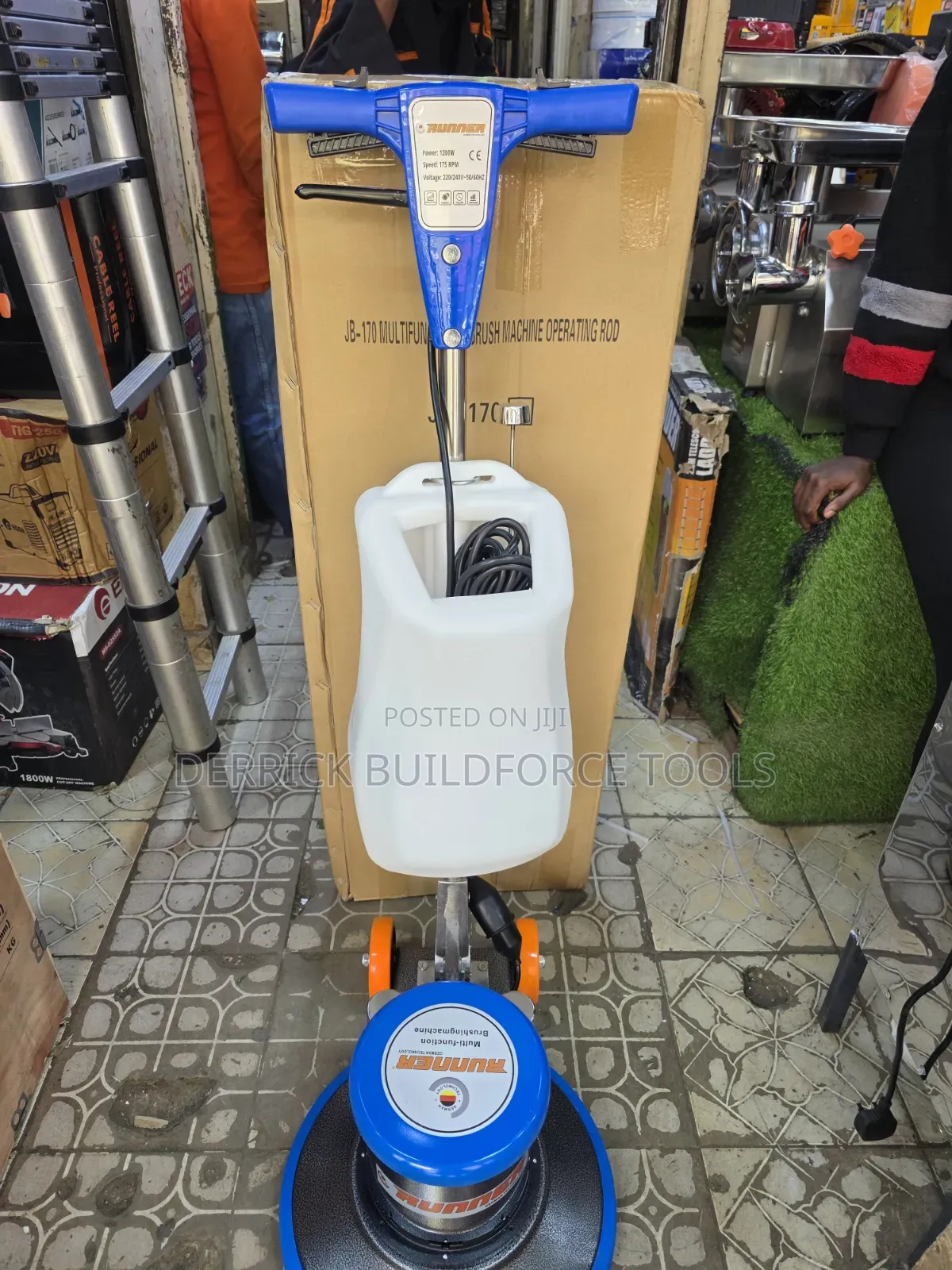 Runner Floor Scrubber