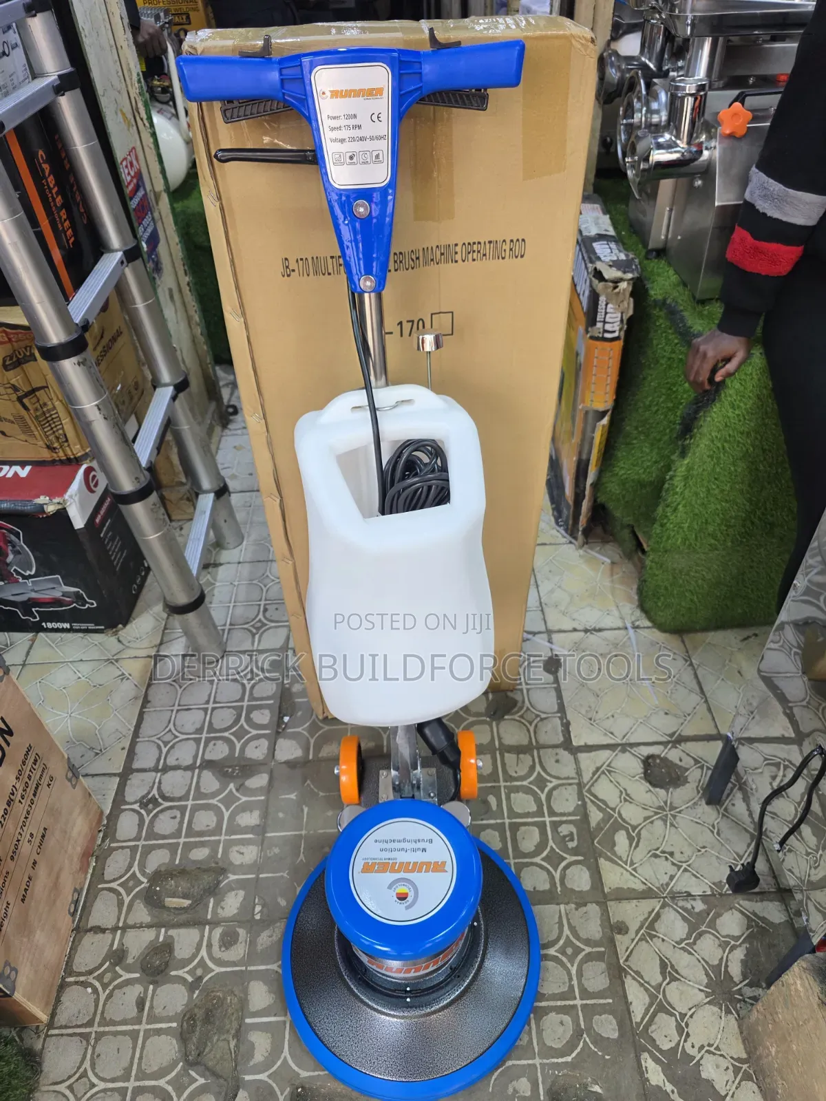 Runner Floor Scrubber